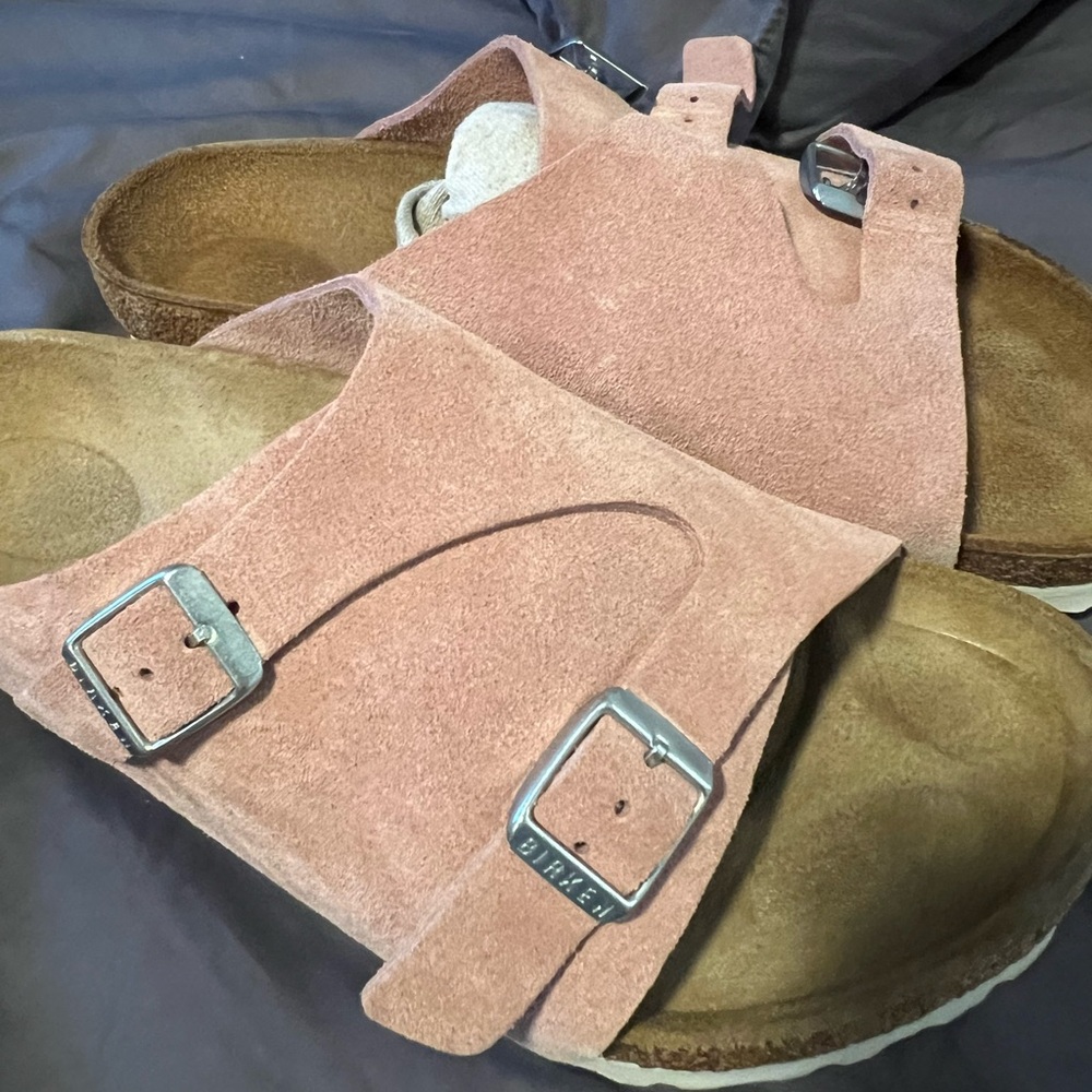 NIB Size 39 Zurich Birkenstocks Pink Clay